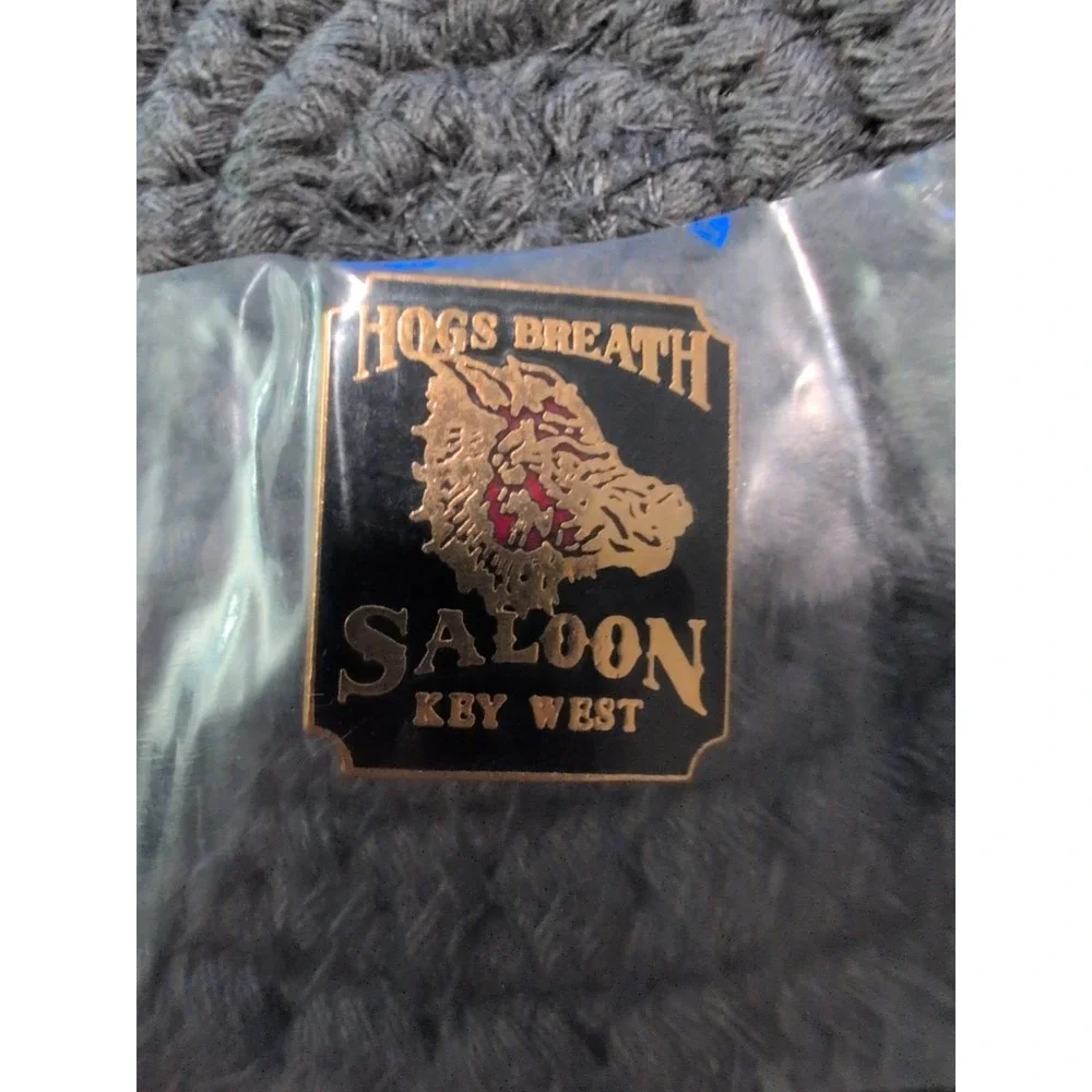 Hogs Breath Saloon Key West Bar Mascot Travel Souvenir‎ Lapel PIN 7/8